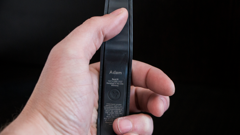 My Disney MagicBand includes my name (Image: Adam Clark Estes)